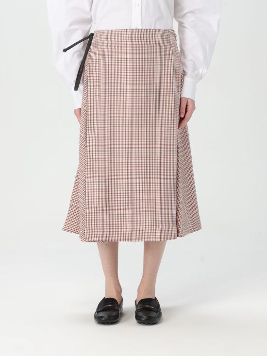 25SS 보테가베네타 스커트 811228V4Z81 9460 Pearl