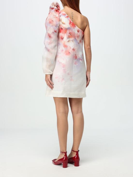 25FW 짐머만 숏 원피스 2193DR251 SCARLETFLORAL Red - ZIMMERMANN