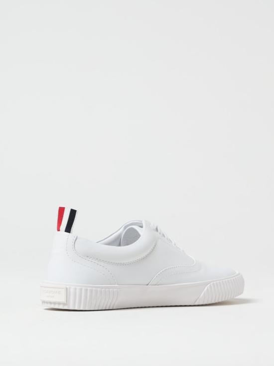 25FW 톰브라운 뮬/슬리퍼 MFE007B05584 100 White - THOM BROWNE