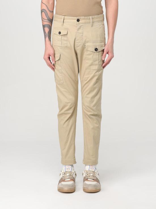 25FW 디스퀘어드2 긴팔 셔츠 S74KB0818S39021 111 Beige