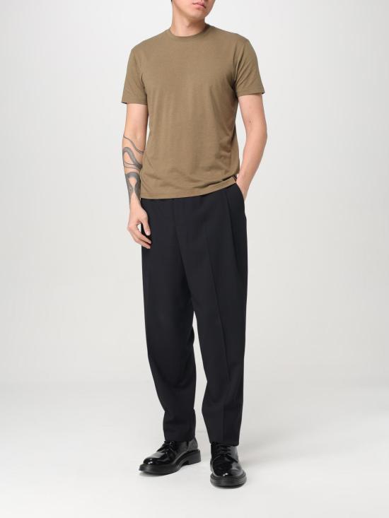 25FW 톰포드 반팔 티셔츠 JCS004JMT002S23 FG461 Green - TOMFORD