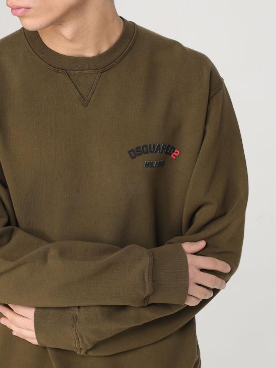 25FW 디스퀘어드2 긴팔 티셔츠 S74GU0855S25539 728 Green - DSQUARED2