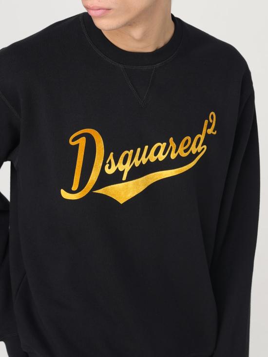 25FW 디스퀘어드2 긴팔 티셔츠 S74GU0849S25516 900 Black - DSQUARED2