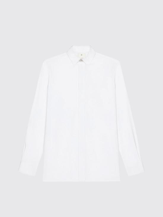 25FW 지방시 긴팔 셔츠 BM612U15H7 100 White