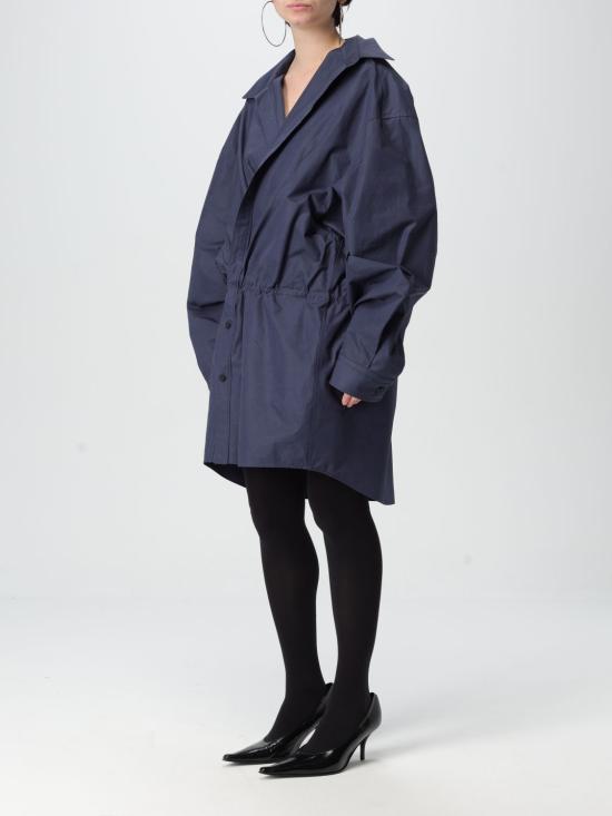 25SS 발렌시아가 롱 원피스 814136TRM17 4530 Blue - BALENCIAGA