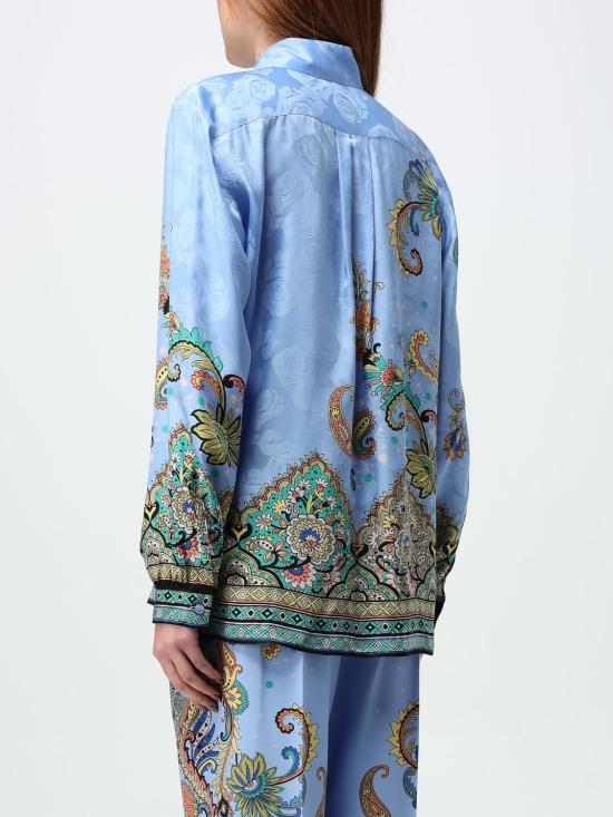 25SS 에트로 블라우스 WRIA0019AK774 X0885 Blue - ETRO
