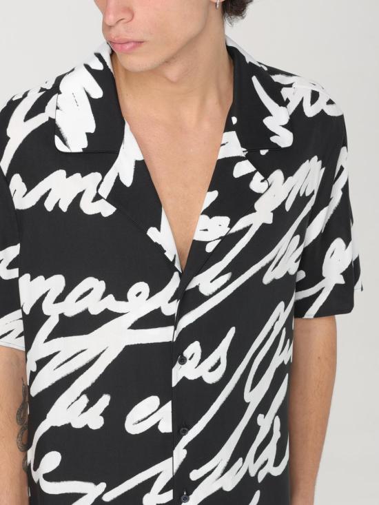 25SS 발망 반팔 셔츠 EH1HN065VH47 EAB Black - BALMAIN