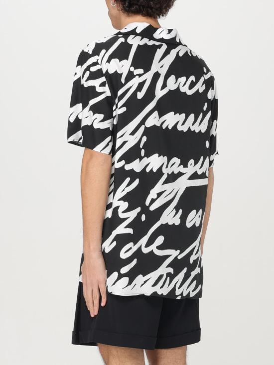 25SS 발망 반팔 셔츠 EH1HN065VH47 EAB Black - BALMAIN