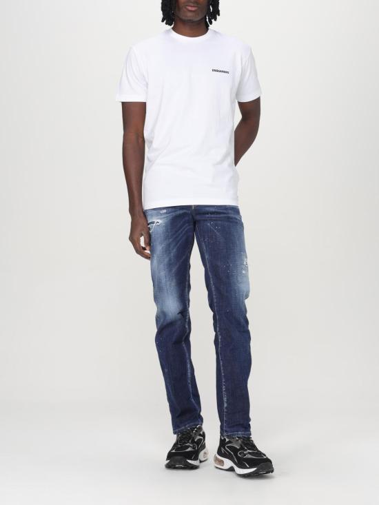 25FW 디스퀘어드2 반팔 티셔츠 S74GD1338D20020 100 White - DSQUARED2