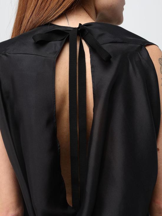 25FW MM6 메종마르지엘라 롱 원피스 S52DA0064M35244 900 Black - MM6 MAISON MARGIELA