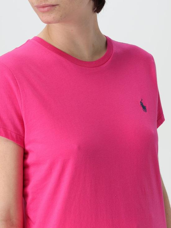 25SS 폴로 랄프로렌 반팔 티셔츠 211898698 031 Fuchsia - POLO RALPH LAUREN