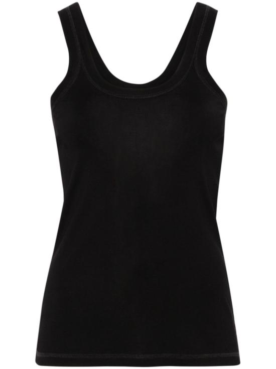 25SS 르메르 민소매 티셔츠 TO1199 LJ1016BK998 Black