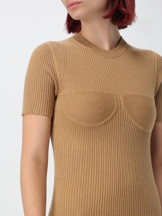 25FW 막스마라 롱 원피스 2421326031600 003 Beige - MAX MARA