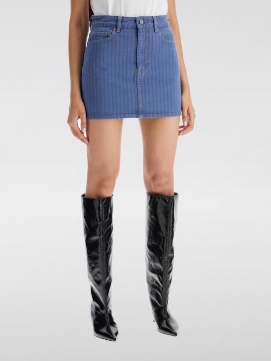 24FW 가니 롱 스커트 J1504 083 Blue