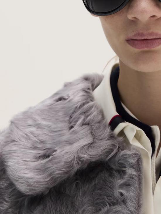 25SS 미우미우 코트 MPS745SOOO16FX F0424 NUBE - MIU MIU