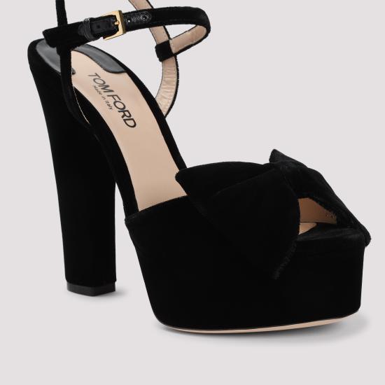 25SS 톰포드 샌들 W3570 TVE001G 1N001 BLACK - TOMFORD