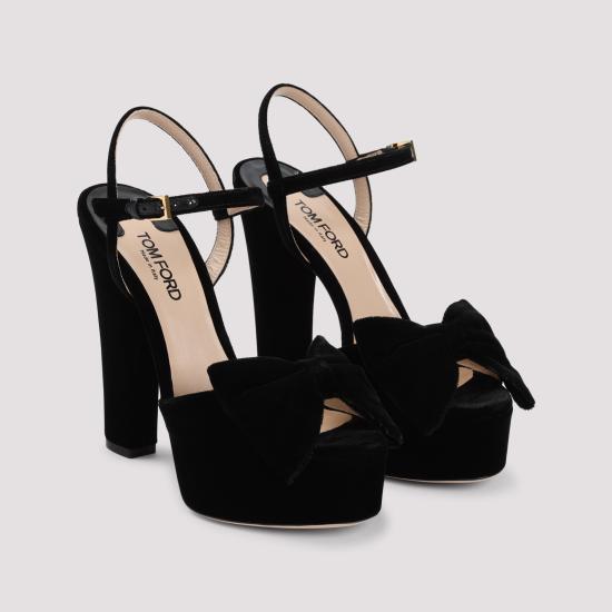 25SS 톰포드 샌들 W3570 TVE001G 1N001 BLACK - TOMFORD