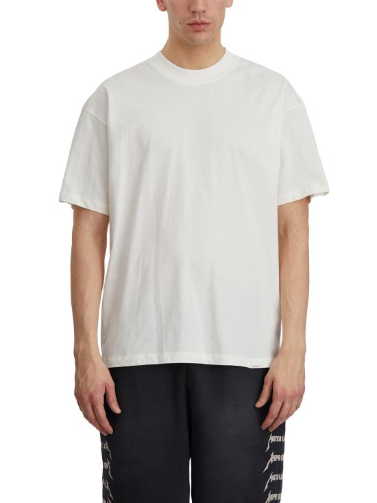 25FW 리프레젠트 반팔 티셔츠 LINM4742072 Cream