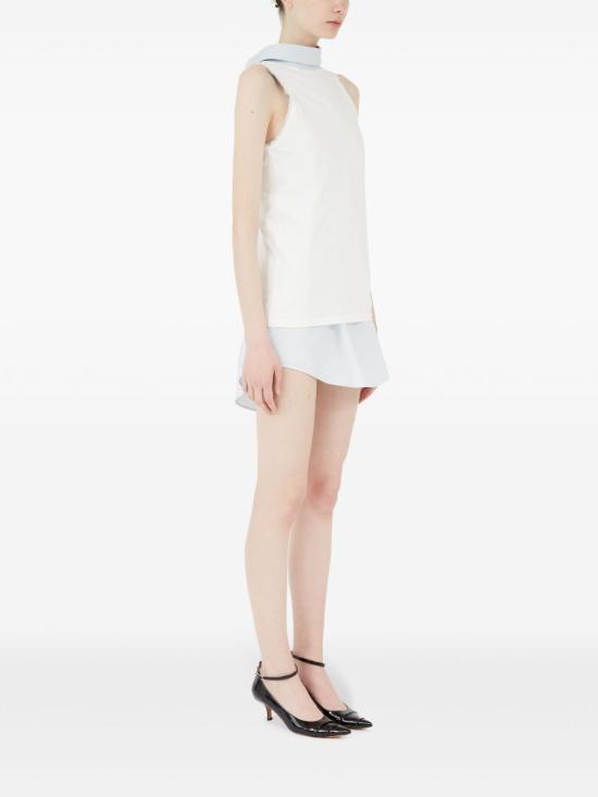 25SS 마르지엘라 민소매 티셔츠 S51NL0046 MTJ027 961 WHITE - MAISON MARGIELA