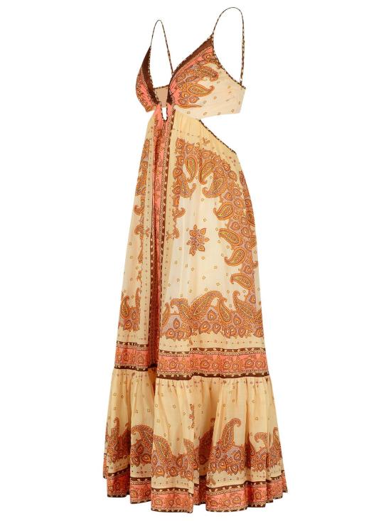 25SS 짐머만 원피스 1746DRS254ORP Orange - ZIMMERMANN