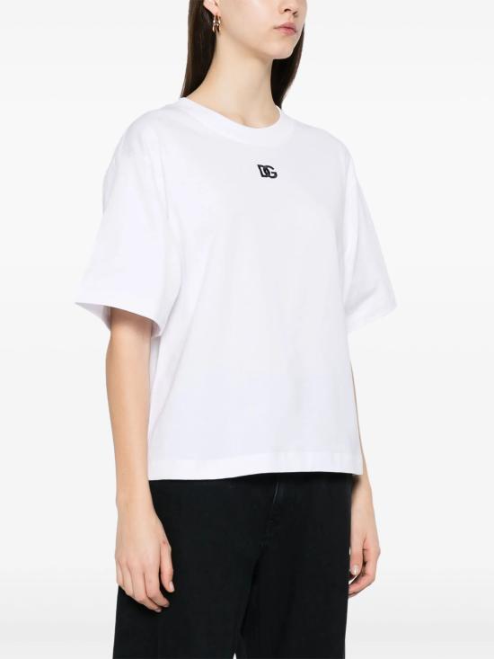 25SS 돌체앤가바나 반팔 티셔츠 F8U10ZGDCYD W0800 White - DOLCE & GABBANA