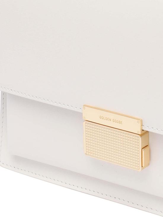  골든구스 숄더백 GWA00467A00056511732 White - GOLDEN GOOSE