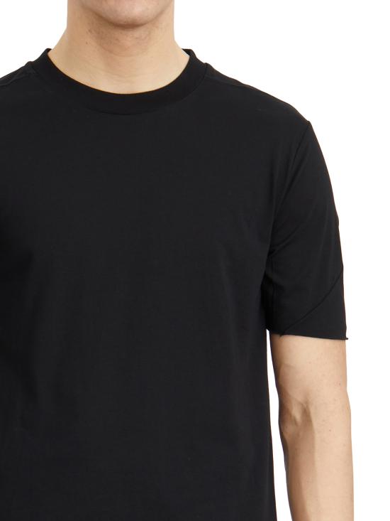 25SS 톰크롬 반팔 티셔츠 LMTS838BLACK Black - THOM KROM