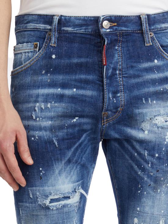 25SS 디스퀘어드2 데님 팬츠 LS74LB1635S30872470 Blue - DSQUARED2