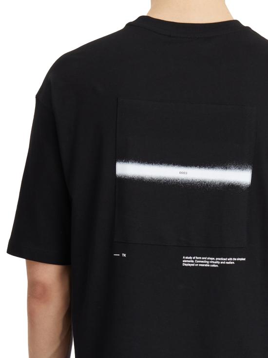 25SS 톰크롬 반팔 티셔츠 LMTS840BLACK Black - THOM KROM