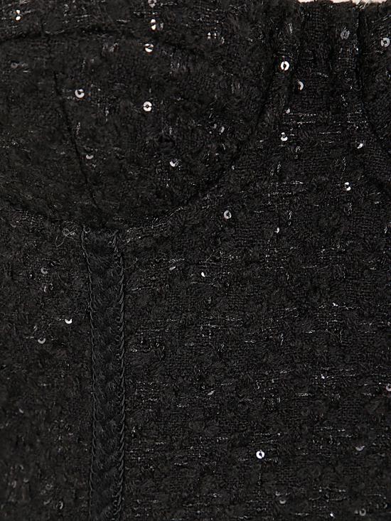 24FW 로테이트 바이 크리스텐슨 미디 원피스 113088100 BLACK - ROTATE BY BIRGERCHRISTENSEN