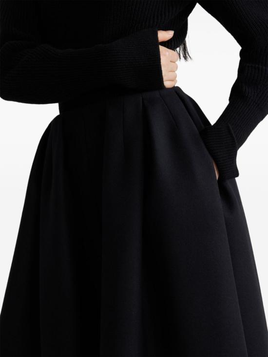 24FW 파투 롱 스커트 SK0670003 BLACK - PATOU