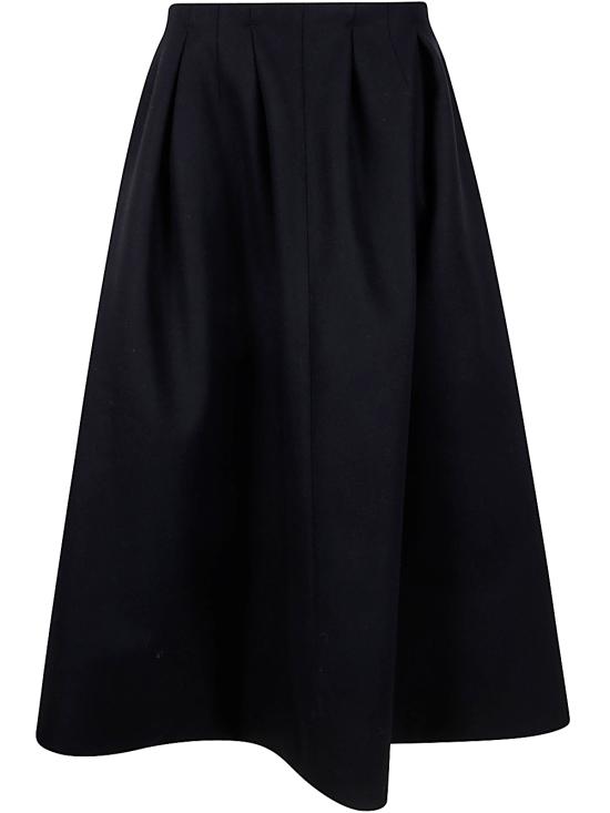 24FW 파투 롱 스커트 SK0670003 BLACK - PATOU