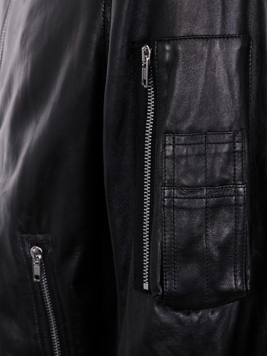 25SS 릭 오웬스 봄버 자켓 RU01E5778LBY BLACK - RICK OWENS