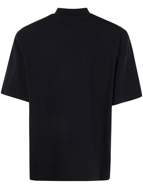 25SS 디 아티코 반팔 티셔츠 250WCT00173JJJ025AA 100 BLACK - THE ATTICO