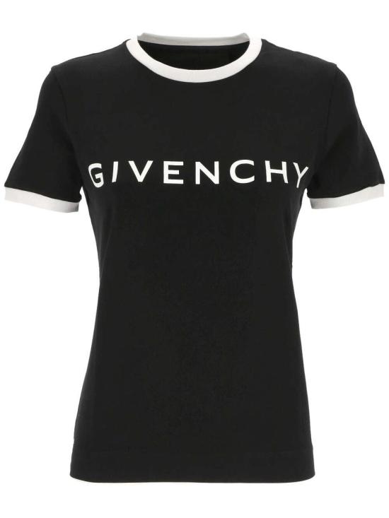 25SS 지방시 반팔 티셔츠 BW70BF3YAC004 Black - GIVENCHY