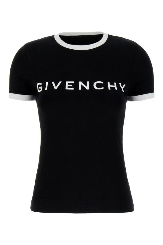 25SS 지방시 반팔 티셔츠 BW70BF3YAC004 Black