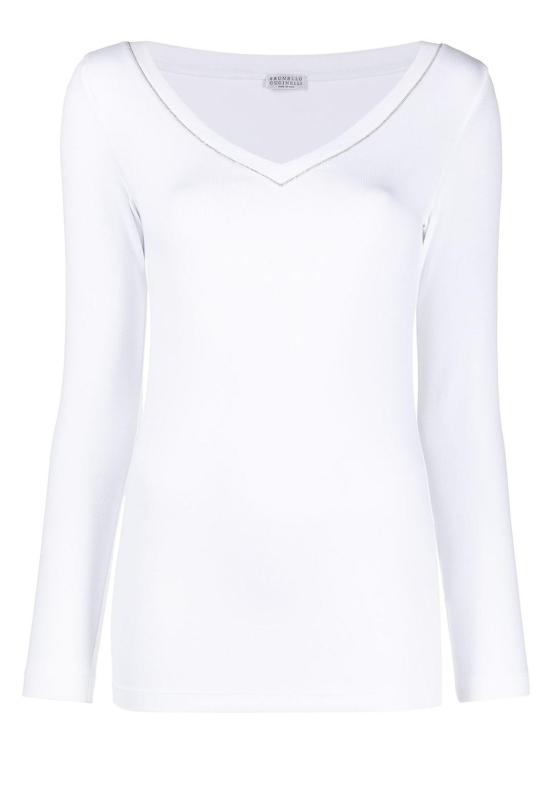  브루넬로 쿠치넬리 니트웨어 M0TC8BJ302 C159 BIANCO