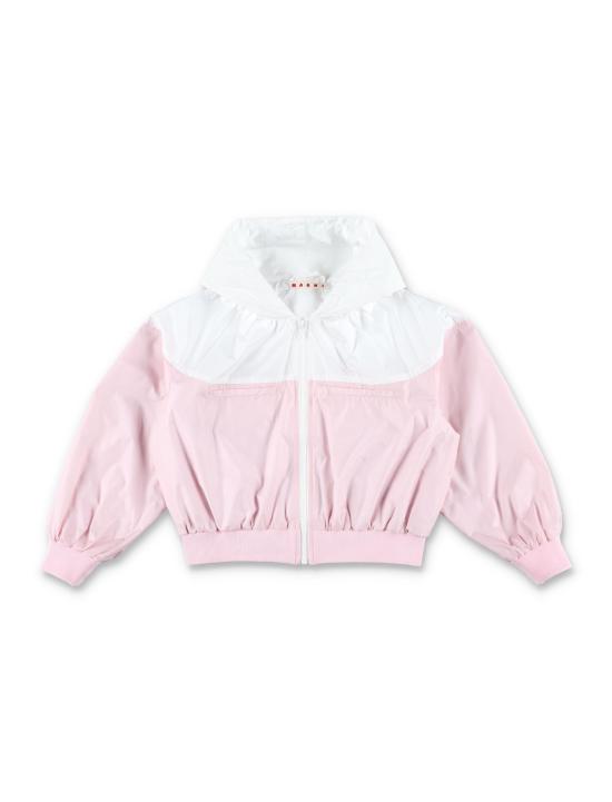 25SS [키즈] 마르니 아우터 M01294M00UX 0M347 PINK WHITE