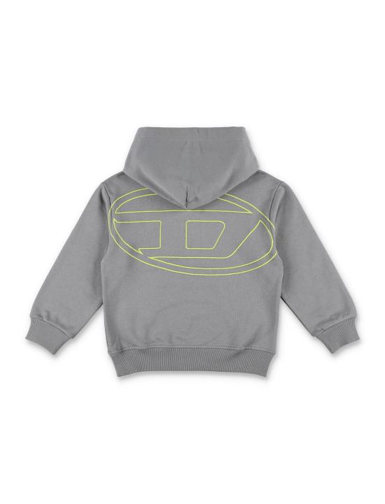 25SS [키즈] 디젤 니트/스웻셔츠 J022750GYCJ K934 GREY - DIESEL