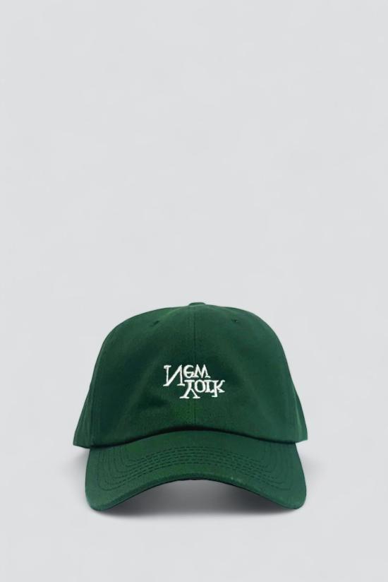  어셈블리 뉴욕 볼캡 V2 자수  포레스트 그린/화이트