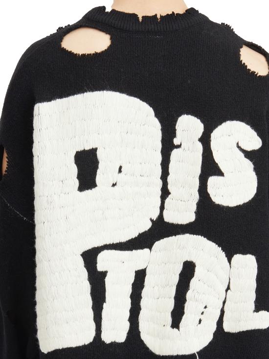 25FW 세인트 미카엘 스웨터 ISMYS10000C24 Black - SAINT MXXXXXX