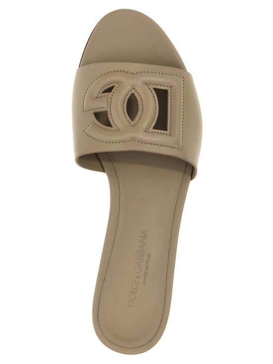 25SS 돌체앤가바나 뮬/슬리퍼 CQ0436AY3298I399 Gray - DOLCE & GABBANA