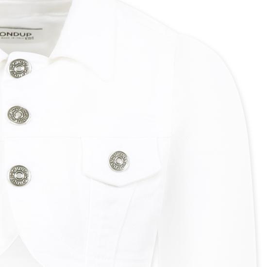 25SS [키즈] 돈답 데님 자켓 DFGB014 C DS039 0999 WHITE - DONDUP