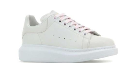 24FW 알렉산더 맥퀸 오버사이즈드 스니커즈  553770 WIEE09000 White - ALEXANDER MCQUEEN