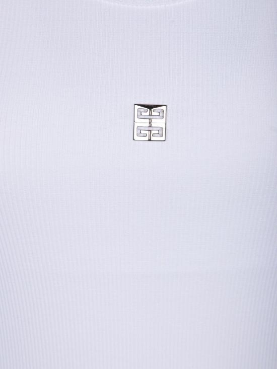 25SS 지방시 민소매 티셔츠 BW70CH3 YHY 100 WHITE - GIVENCHY