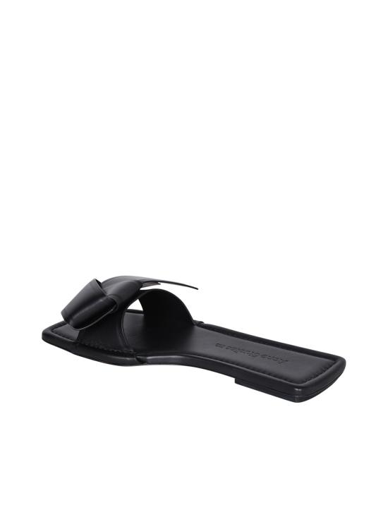 25SS 아크네 스튜디오 뮬/슬리퍼 AD0598 BLACK BLACK - ACNE STUDIOS