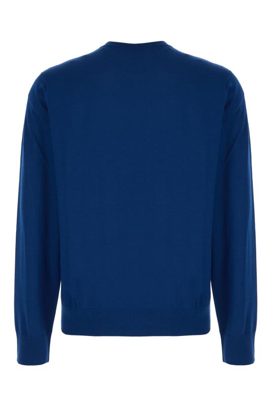 25SS 살바토레 페라가모 스웨터 780922 005 TEAL BLUE - SALVATORE FERRAGAMO