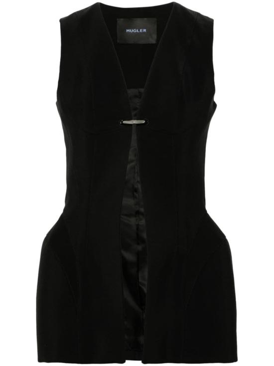 24FW 뮈글러 베스트 24F1VE0343182 BLACK - MUGLER