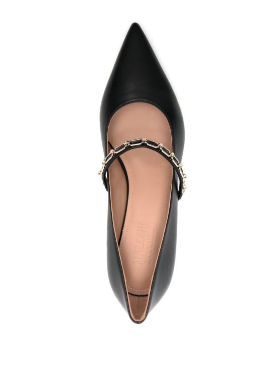 24FW 말론 슐저 플랫 슈즈 VIRNA401 BLACK - MALONE SOULIERS