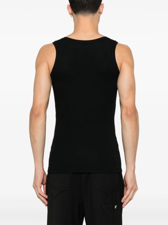 25SS 알렉산더 맥퀸 민소매 티셔츠 815098 QXAA91000 Black - ALEXANDER MCQUEEN